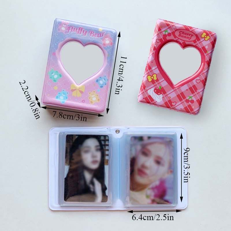 Album đựng 40 ảnh thẻ khổ 3 inch xinh xắn tiện lợi