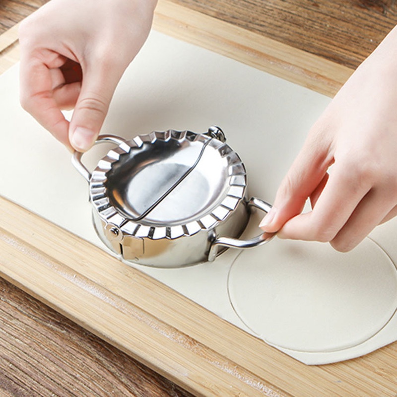 Khuôn Làm Bánh Xếp Tiện Lợi Bằng Thép Không Gỉ