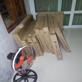 Quạt 12v kẹp bình acquy