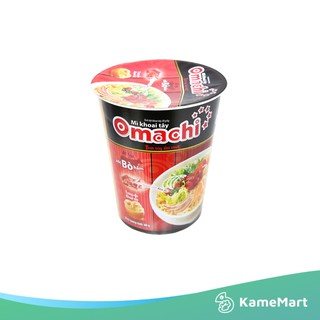 Combo 5 Mì Ly Omachi Xốt Bò Hầm