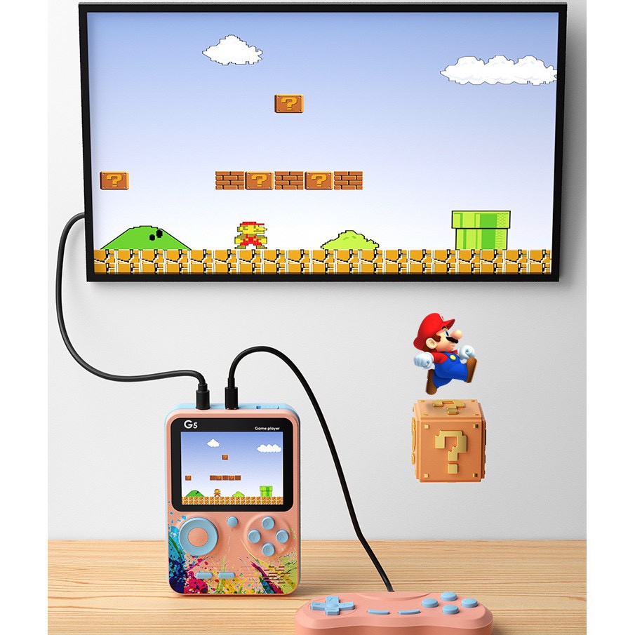 Máy Chơi Game Cầm Tay G5 Cổ Điển 500 Trò chơi nổi tiếng 1 thời | BigBuy360 - bigbuy360.vn