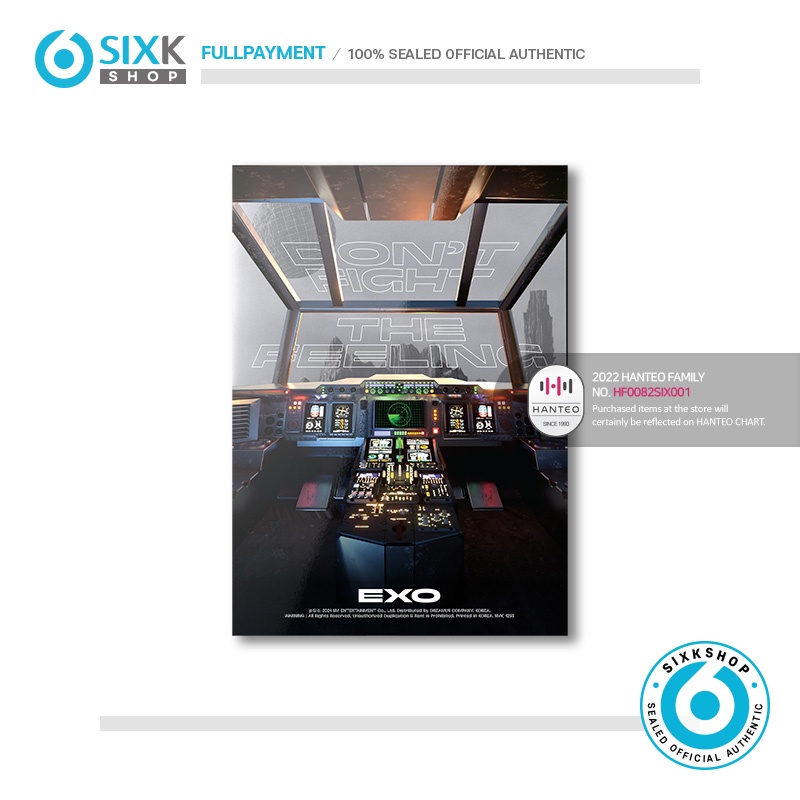Album đặc biệt SM entertainment Exo - Don't Fight the Feeling