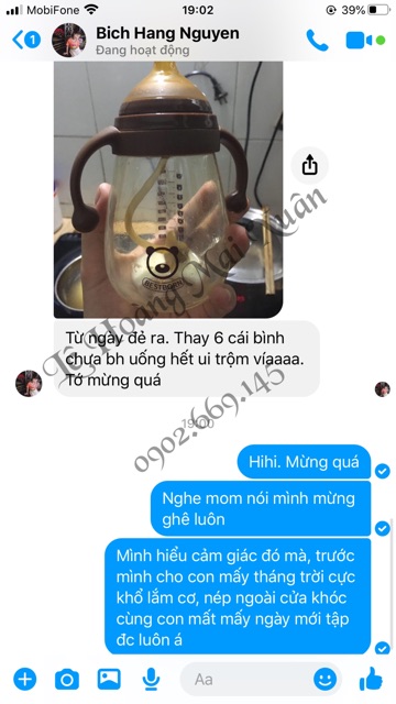 Bình sữa tập ti cho bé Bestborn cho bé bú mọi tư thế dù ngồi nằm, đi, đứng - bình 180ml/270ml