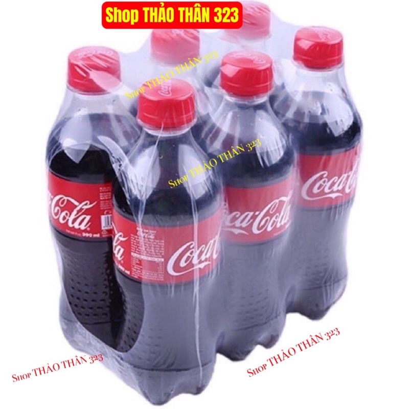 Nước Ngot Coca-Cola Chai 390ml (1lốc x 6chai)