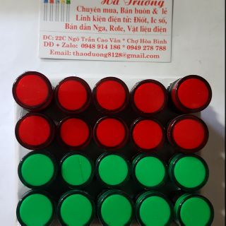 Đèn báo f 16 24v combo 10 cái