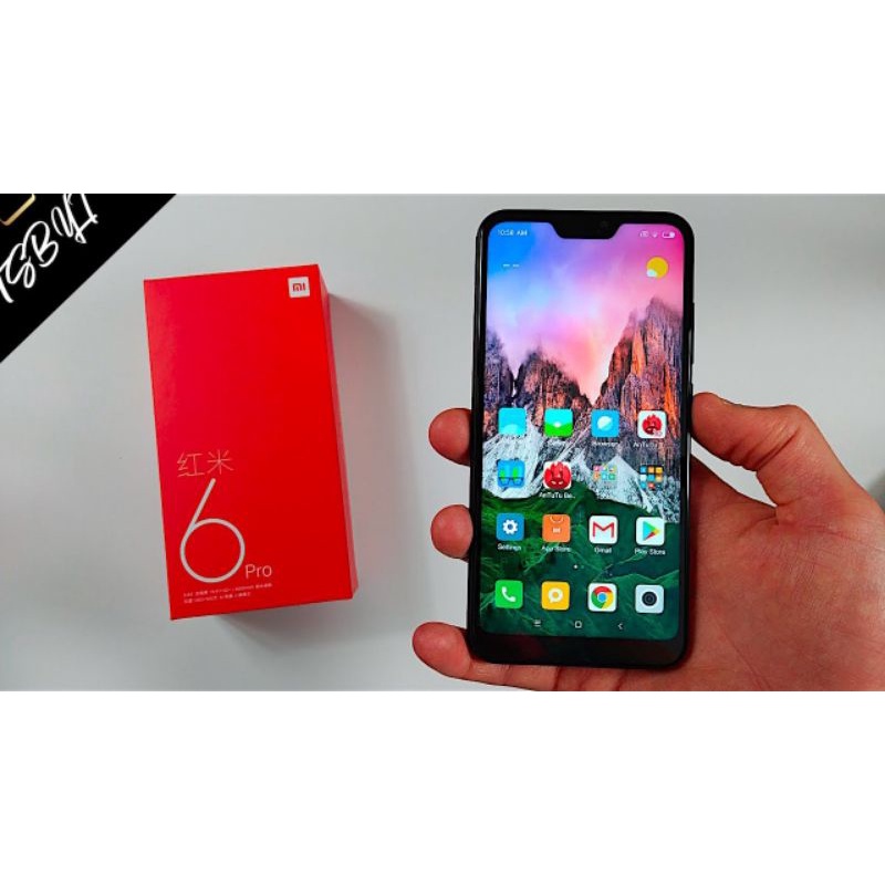 Điện thoại redmi 6 pro đẹp zin - Cấu hình tốt pin trâu camera kép