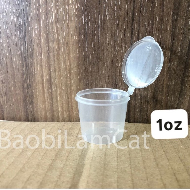 50 Hộp tròn đựng nước chấm, nước sốt