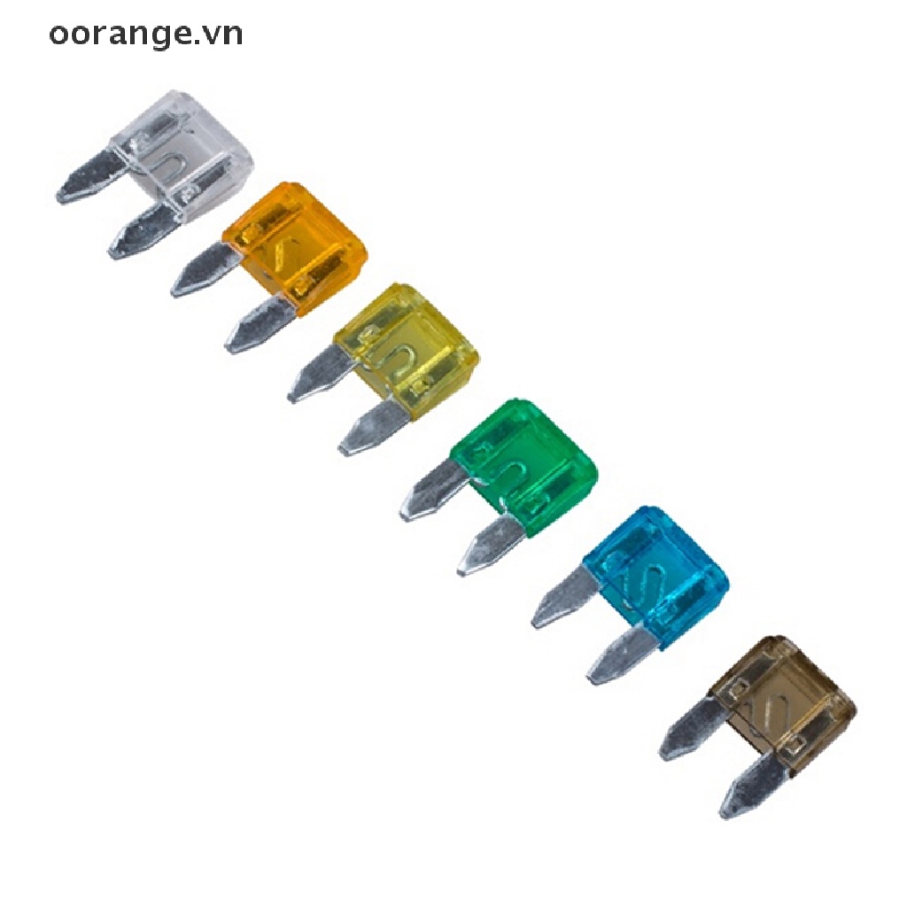Set 60 Cầu Chì mini 5A 10A 15A 20A 25 / 30A Chuyên Dụng Cho Xe Hơi