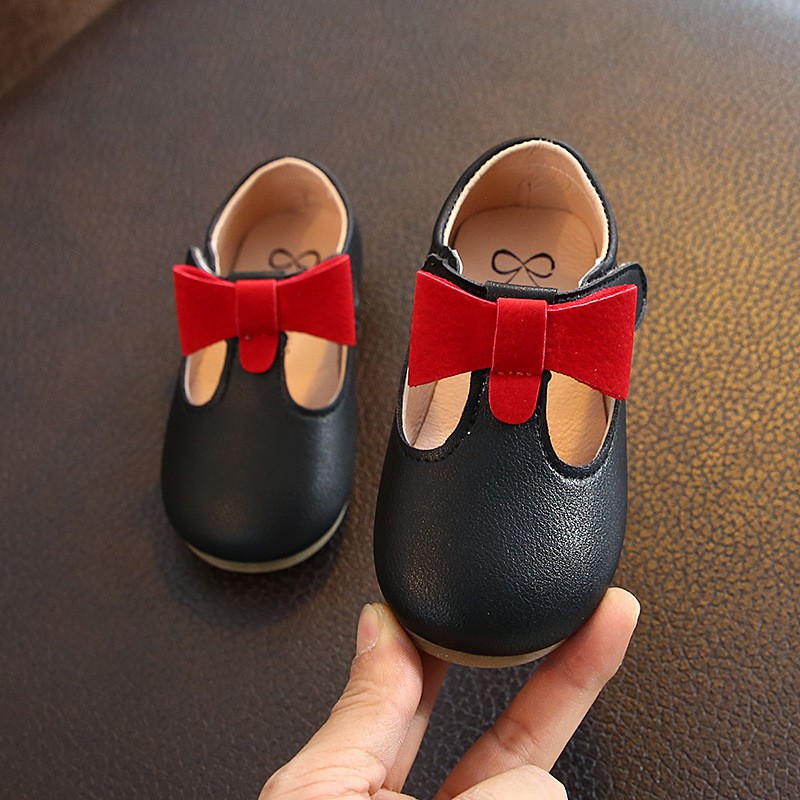 Giày búp bê phối nơ xinh xắn thời trang Hàn Quốc dành cho bé