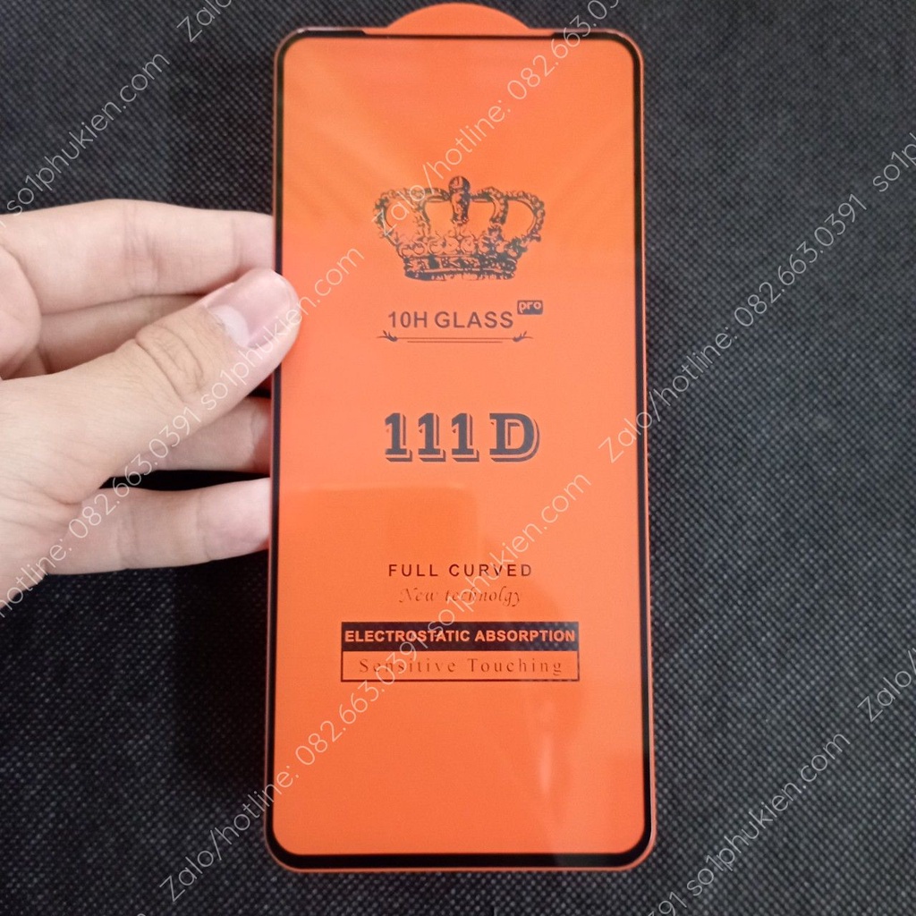 Kính cường lực Oppo Reno zoom 10x/Reno 6.6/ Reno zoom 10x, 6.6 full màn hình 9H bền chuẩn
