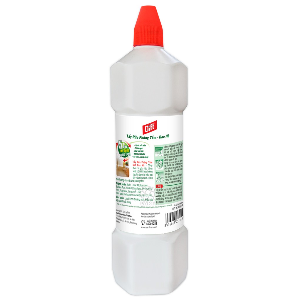 Nước tẩy nhà tắm Gift  chai 900ml