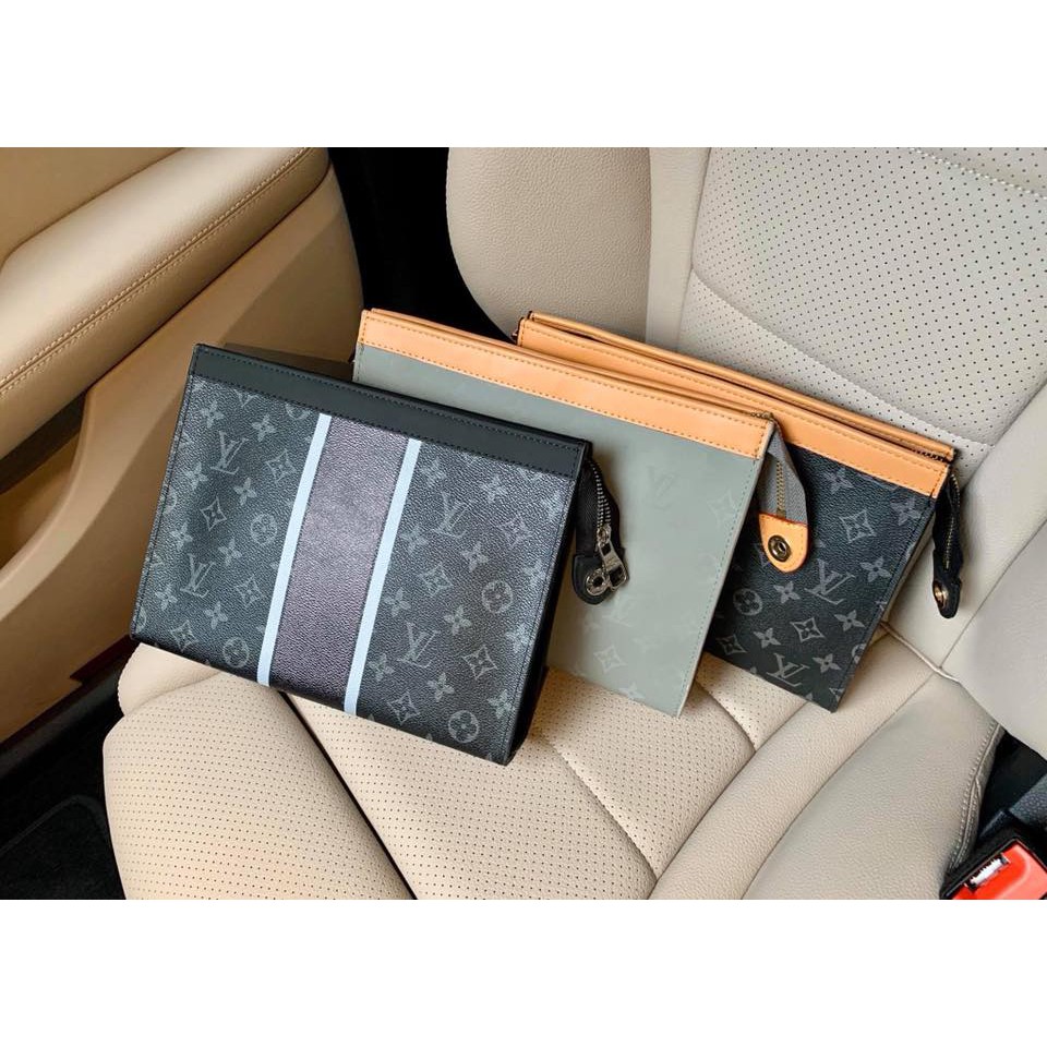 👝HIGH FASHION👝 Ví ví cầm tay, ví clutch siêu cấp, kẹp nách thời trang FULLBOX KT SG