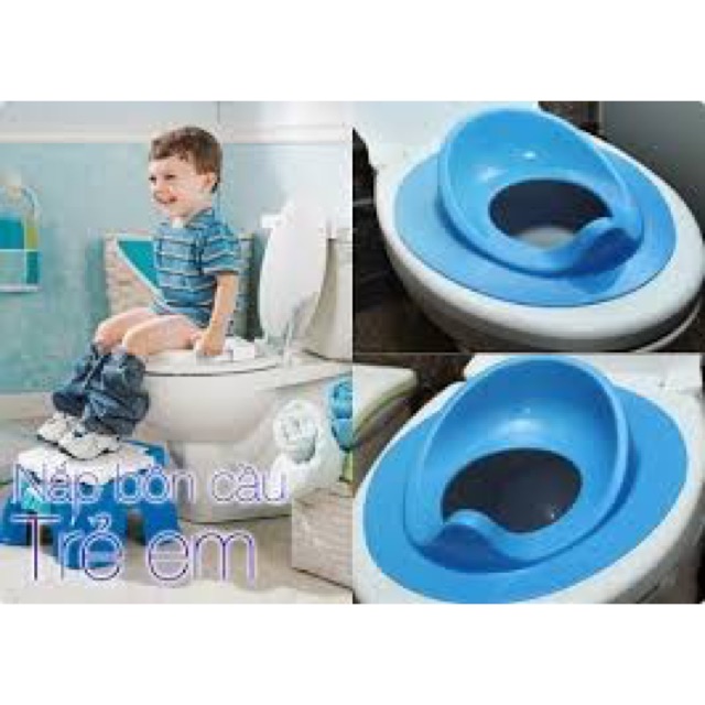Thu nhỏ bồn cầu cho bé