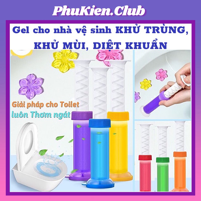 Gel cho nhà vệ sinh  KHỬ TRÙNG, KHỬ MÙI, DIỆT KHUẨN toilet tiện dụng thông minh