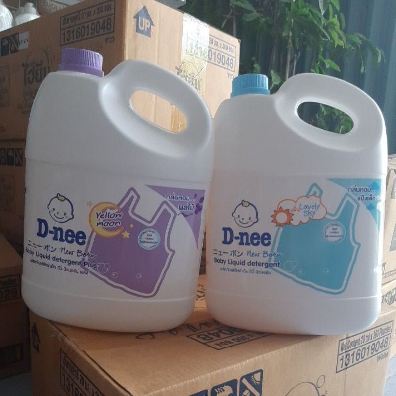 Một thùng 4 can giặt dnee thái lan