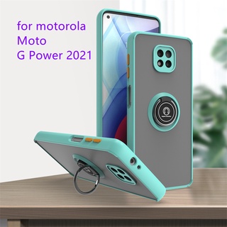 Ốp Điện Thoại Có Vòng Đỡ Cho motorola Moto G Power 2021