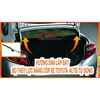 Bộ Thủy Lực Nâng Cốp Sau Xe Toyota Altis Tự Động