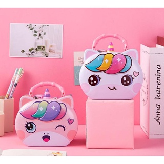 Két sắt mini hình ngựa pony cho bé