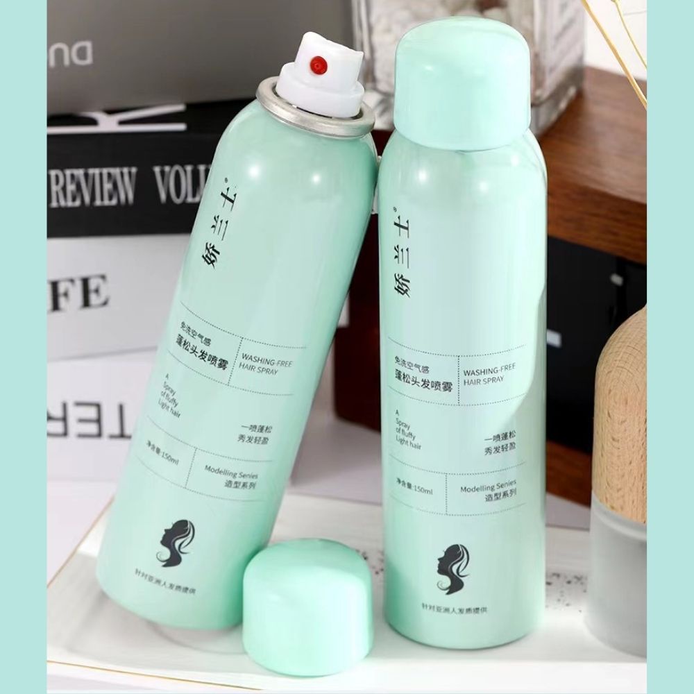 Dầu Gội Khô Dạng Xịt Spes, Xịt Gội Đầu Khô Cấp Tốc Giúp Tóc Bồng Bênh Suốt 8 Tiếng Không Bết Dính - LAI'S STORE