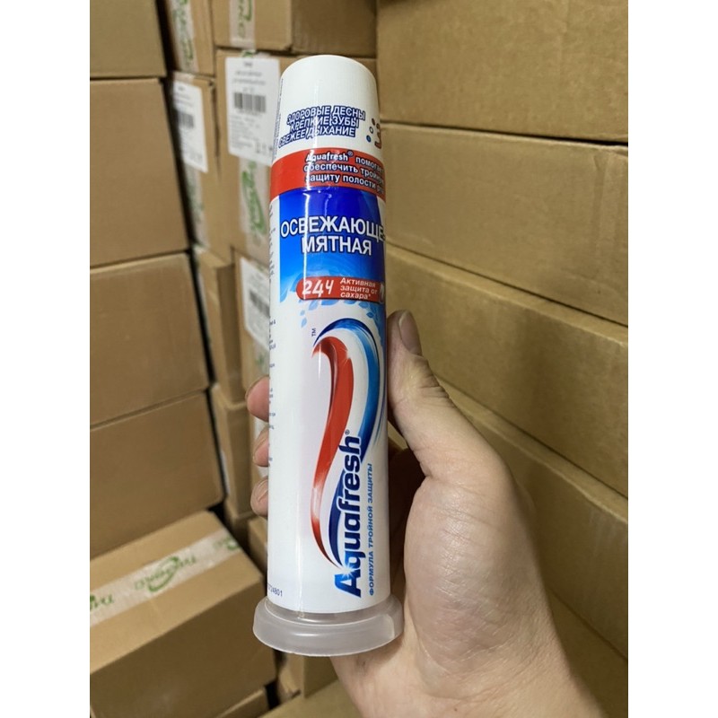 kem đánh răng aquafresh 100ml nga