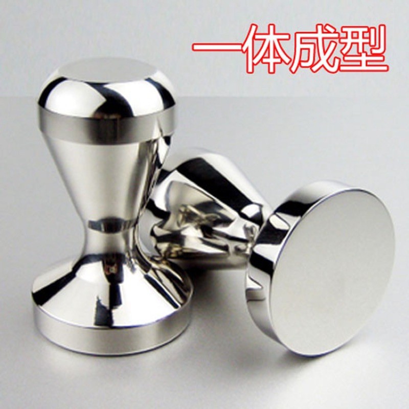 Tamper nén cà phê máy espresso tay cầm Inox - Dụng cụ cafe