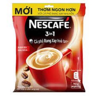Cafe hòa tan Nescafe bịch đỏ 46 gói x17g