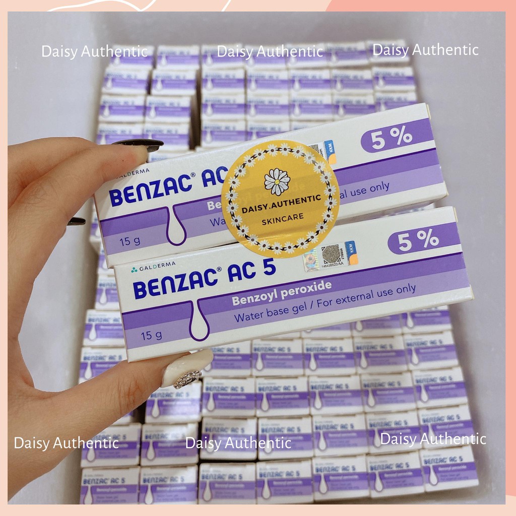 Benzac AC Kem dưỡng giảm mụn Benzac AC Benzoyl Peroxide - Galderma