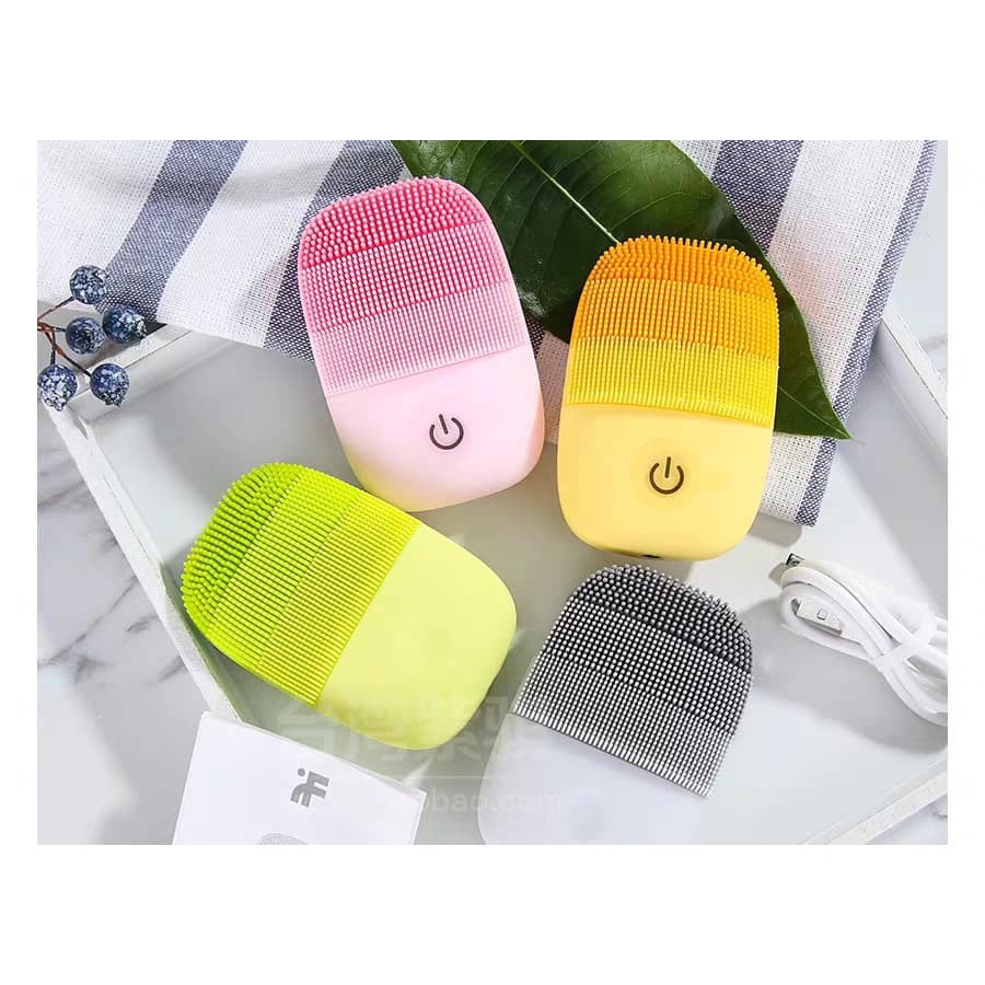 Máy rửa mặt Xiaomi inFace MS-2000 MS2000 bằng sóng âm sạc điện chống nước chính hãng - AH029