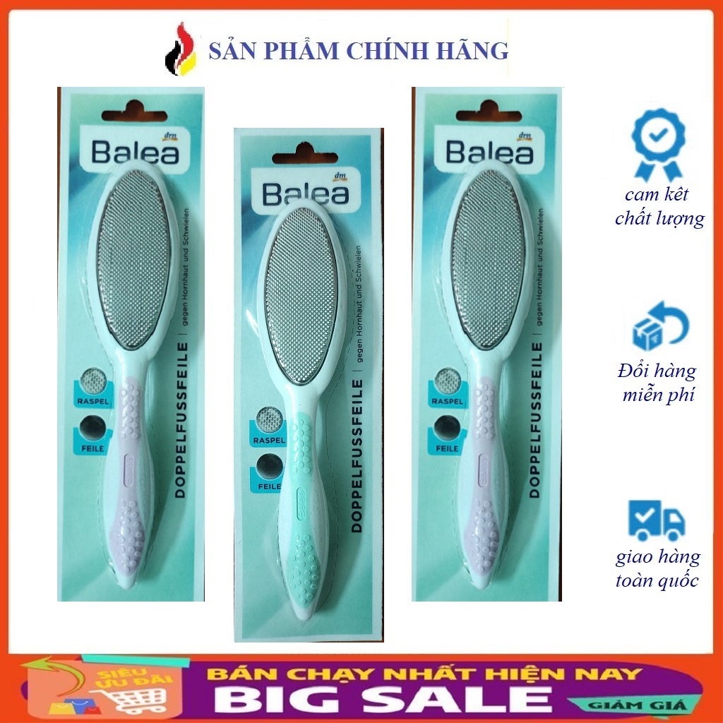 Dụng Cụ Chà Da Chết Gót Chân 2 mặt Balea
