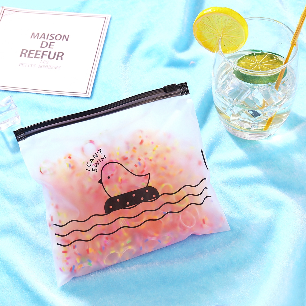 (Hàng Mới Về) Set 1000 Dây Thun Buộc Tóc In Chữ Xinh Xắn Cho Bé Gái