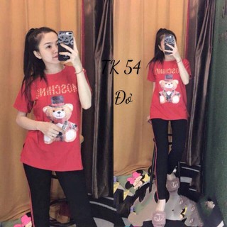 Đồ bộ nữ mặc nhà Coton TK54