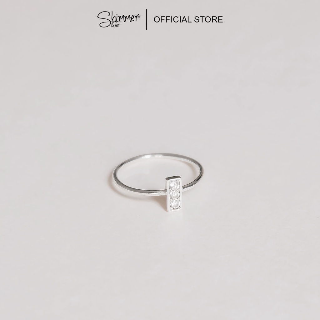 Nhẫn Bạc 925 Nữ - Outlet 1 - Shimmer Silver