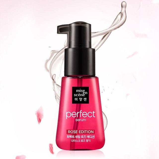 Tinh dầu dưỡng tóc Mise en Scene Rose Limited Edition 70ml