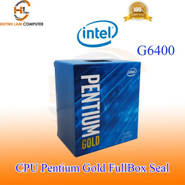 SDE1 ME CPU Intel Pentium G6400 4.0GHz 4MB cache socket 1200 chính hãng Viết Sơn cung cấp 13 SDE1