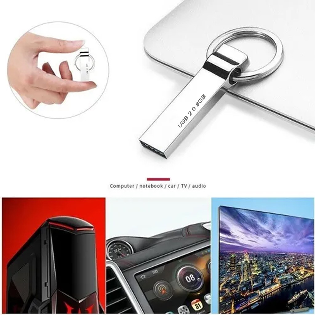 USB 8gb-16GB kim loại siêu sáng