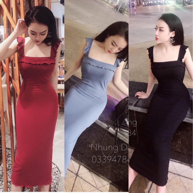 XẢ HÀNG - VÁY TĂM 2 DÂY BÈO MS12199