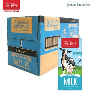 Thùng 12 hộp Sữa tươi Úc Australia s Own ít béo 1 Lít thumbnail