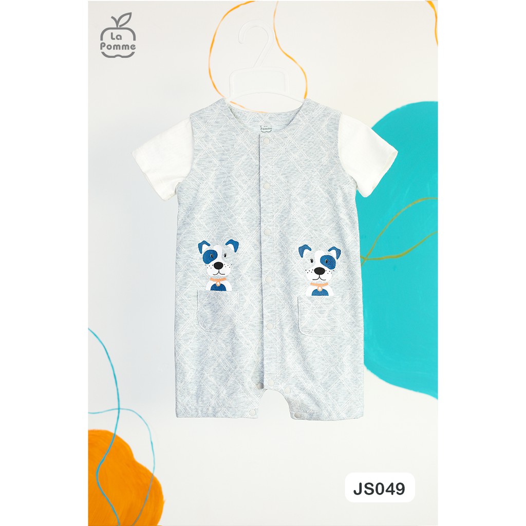 Body cộc tay La Pomme Cún xanh SJ049