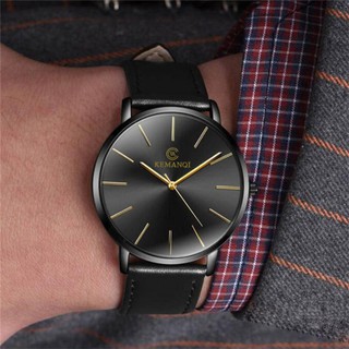 ĐỒNG HỒ NAM CHÍNH HÃNG KEMANQI DÂY DA SIÊU MỎNG CỰC SANG TRỌNG