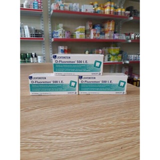 Vitamin D- fluoretten 500 I.E