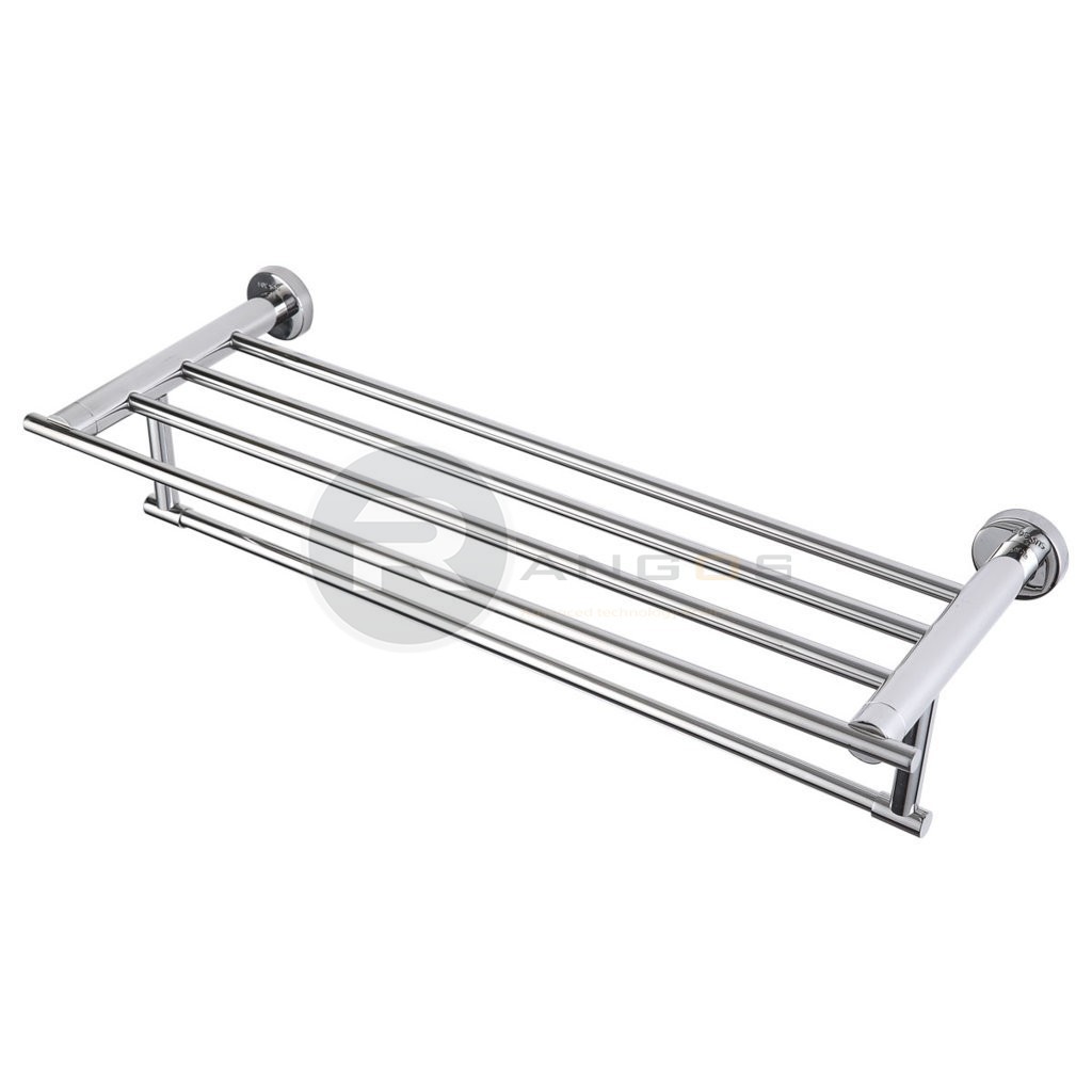 Thanh vắt khăn giàn, giá treo khăn nhà tắm 2 tầng cao cấp Rangos RG-PK207 | BigBuy360 - bigbuy360.vn