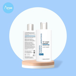 Sữa rửa mặt Fixderma FCL C Escape Cleanser dành cho da dầu mụn - 200ml