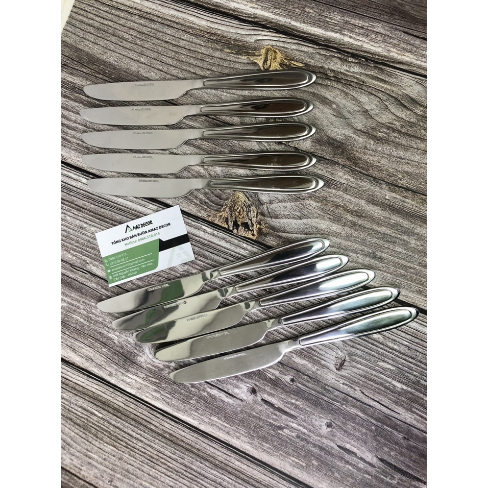 Dao ăn bít tết steak inox loại đẹp 8820 chất liệu cao cấp an toàn với sức khỏe