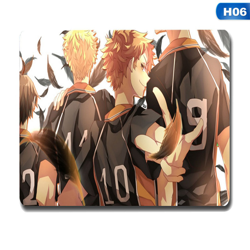 Tấm lót chuột và bàn phím cỡ lớn in hoạ tiết anime Haikyuu!