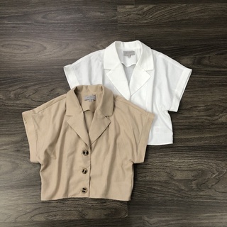 Áo Croptop Linen HOBBS
