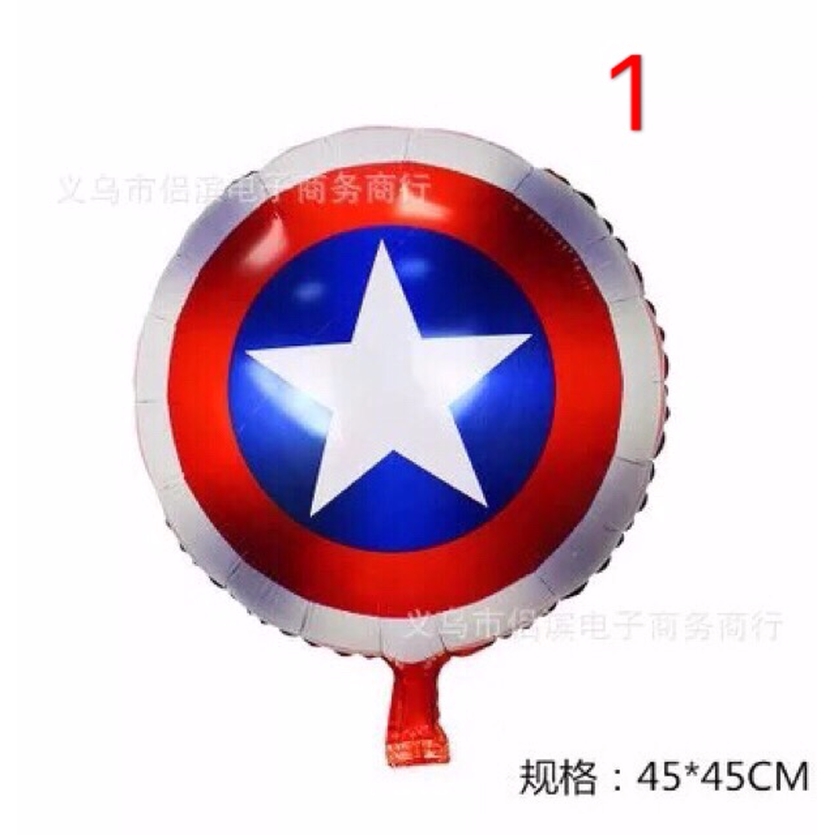 Bong Bóng Trang Trí Tiệc Chủ Đề Siêu Anh Hùng Marvellous Avengers