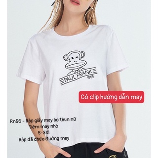 RN56_Rập giấy may áo thun nữ