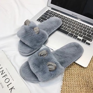 Dép bông tai thỏ ẢNH THẬT