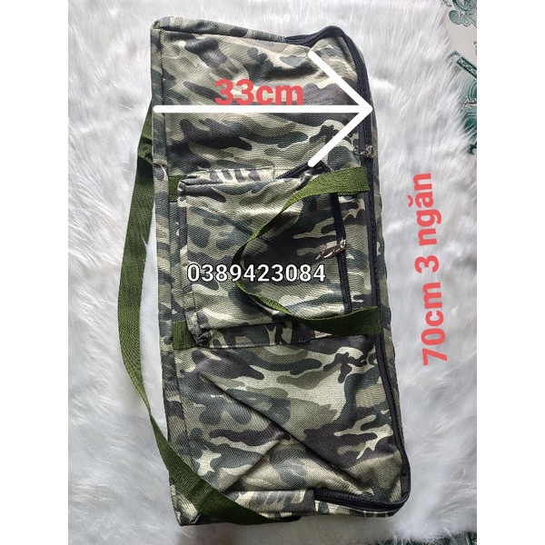 Túi đựng đồ câu vuông, sửa chữa du lịch 50cm,70cm 80cm