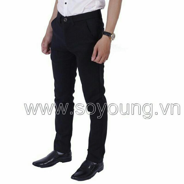 Quần âu kaki công sở nam chất đẹp